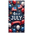 thumbnail image 6 of Colorful Design Independence Day Banner Patriotic Style 4th of July Decorations Balloons Bunting Fireworks for Holiday Celebration Party Decor Outdoor Display, 6 of 8