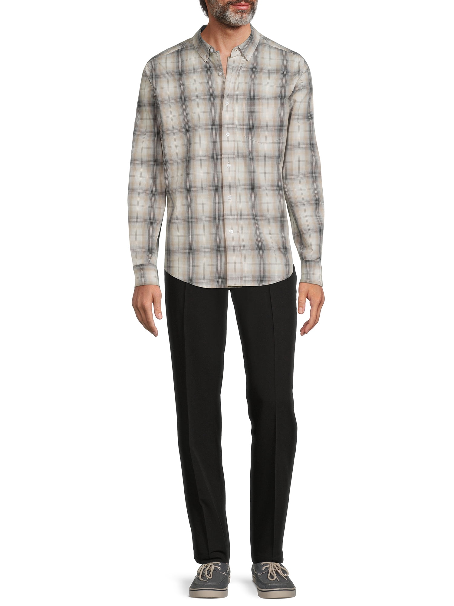 George Men’s Poplin Shirt with Long Sleeves