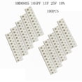 thumbnail image 4 of LOVIVER 100 Pieces SMD0805 105K 1UF Chip Capacitors 25V 10% For Circuit Board, 4 of 8