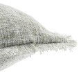 thumbnail image 2 of Bouclair Sage Taha Decorative Pillow 19x19 in (48x48 cm), 2 of 7