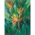 thumbnail image 2 of Nai, Danhui 12x14 White Modern Wood Framed Museum Art Print Titled - Bird of Paradise II, 2 of 4