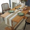 thumbnail image 2 of Nappe, Chemin de Table Brodé Creux, Nappe Pastorale, Nappe de Table Basse 40*176cm, 2 of 5