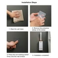 thumbnail image 4 of Toilet Bowl Cleaners,Hidden Toilet Decorative Accessories,with Soft Bristle and Long Handle,for Deeply Cleaning, 4 of 4