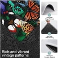 thumbnail image 3 of Multicolor Butterfly Group Pattern Kitchen Rugs Sets Of 3,Kitchen Runner Rugs Non Skid Washable,Decorative Kitchen Floor Mats for Kitchen,Sink,Laundry,17"x30"+ 17"x47" + 17"x59", 3 of 6