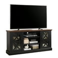 thumbnail image 3 of Mainstays Farmhouse TV Stand for TVs up to 70", Black/Walnut, 3 of 9