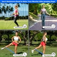 thumbnail image 5 of Adjustable Gold-Plated Steel Wire Jump Rope Anti-Slip Foam-Grip Fitness Skipping Rope Customizable Length Jump Rope for Men & Women Durable PVC-Coated Steel Wire Exercise Rope, 5 of 5