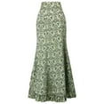 thumbnail image 1 of Kcodviy Jupe Style Queue de Poisson pour Femmes Jupe de Table en Tulle Longue Rétro à Volants Punk Jupe Jupon Vintage Moulante, 1 of 5