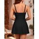thumbnail image 2 of Traje de baño de una pieza Hanna Nikole, talla grande, negro para mujeres mayores de 16 años, 2 of 6