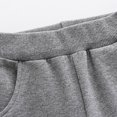 thumbnail image 4 of Gibobby Toddler Boy Girl Casual Basic Plain Soft Pant Baby Autumn Fall Comfy Cotton Linen Bloomers Pants(Grey,5-6 Years), 4 of 8