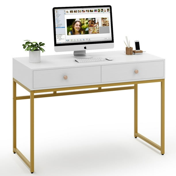 Tribesigns Computer Desk Modern Simple Home Office Desk Study