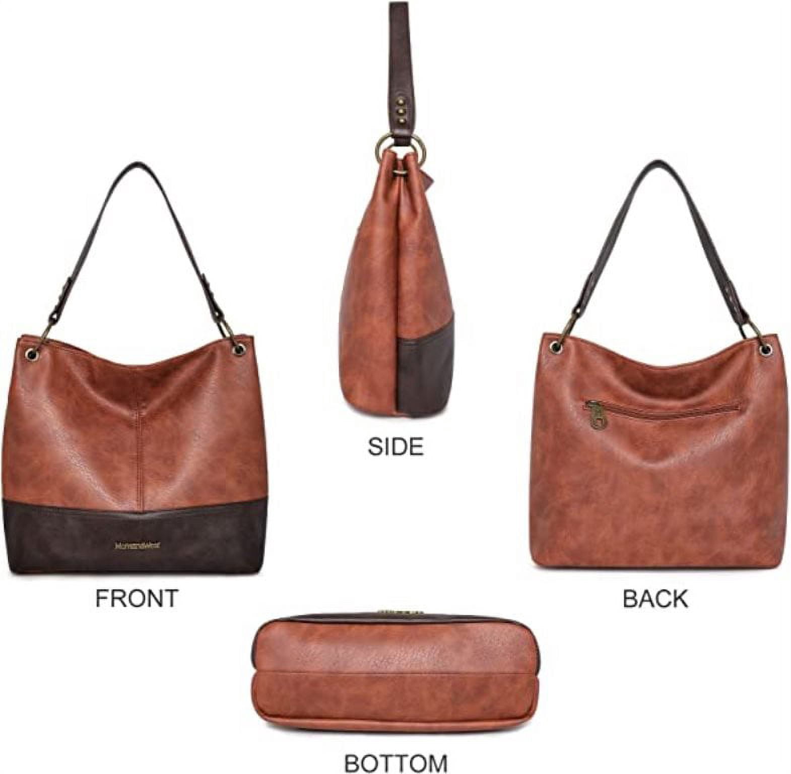 Montana West Hobo Bag Purses and Handbags for Women Top Handle Handbags with Zipper