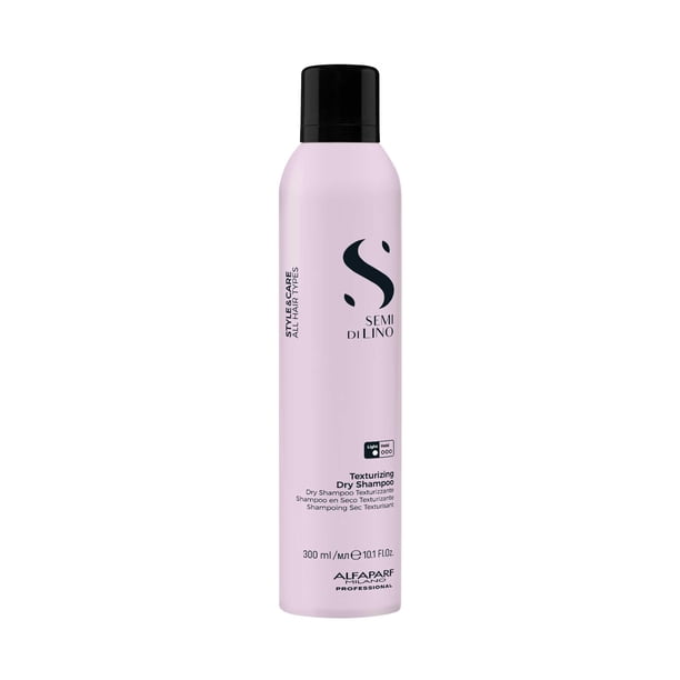 Semi di Lino Style&Care Texturizing Dry Shampoo 300 ml - Shampoo seco texturizante con fijación suave para todo tipo de cabello (Nuevo Modelo)