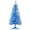 Blue, variant on Mayhihi 4ft Lighted Red Christmas Tree with 50 Warm White Lights, Small Tinsel Artificial Holiday Tree for Indoor Spaces