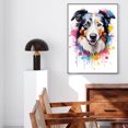 thumbnail image 3 of Border Collie Dog Art - Watercolor Style Wall, Home or Apartment Decor - Sweet Poster Print Gift for Puppy Lovers, Dog Lovers, Women, Girls, Kids, Baby Room, Nursery, 3 of 5