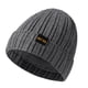 thumbnail image 1 of Gorro de invierno con forro de satén para mujer y hombre, gorro holgado con forro de seda para invierno, gorro de punto cálido con puños, 1 of 5
