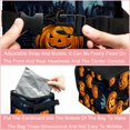 thumbnail image 4 of Pumpkin Foldable Car Trash Bin with Lid, Leak-Proof Hanging Storage Bag - Car Garbage Can, Car Trash Bin, 4 of 6
