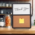 thumbnail image 5 of Desktop Cork Board Bulletin Board Message Board Decorative Pin Board for Home Office, 5 of 5