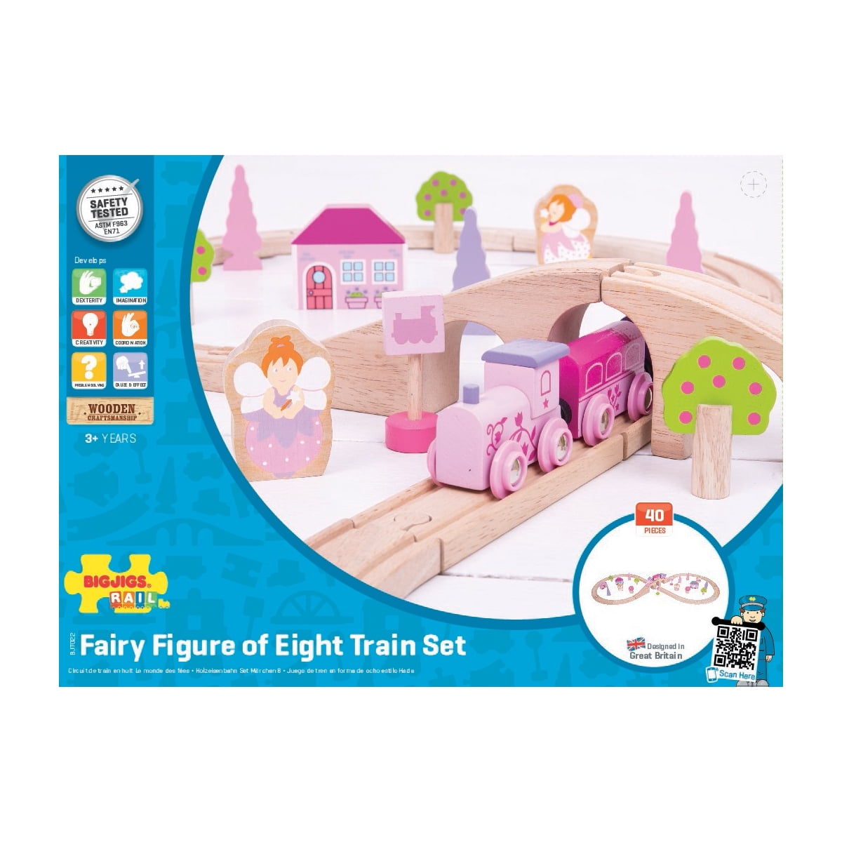 bigjigs fairy train set