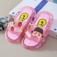 thumbnail image 4 of XXWXYD LED Light Up Slippers for Kids - Cute Carton Animal House Shoes, Indoor Outdoor Non-Slip Childrens Summer Slippers Girls Boys, 4 of 5