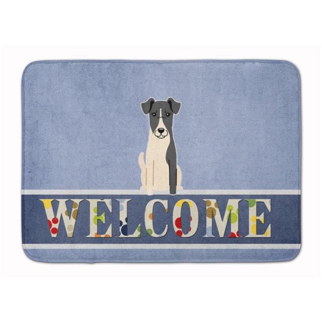 Carolines Treasures BB5679RUG Smooth Fox Terrier Tapis en Mousse à Mémoire de Forme Lavable en Machine