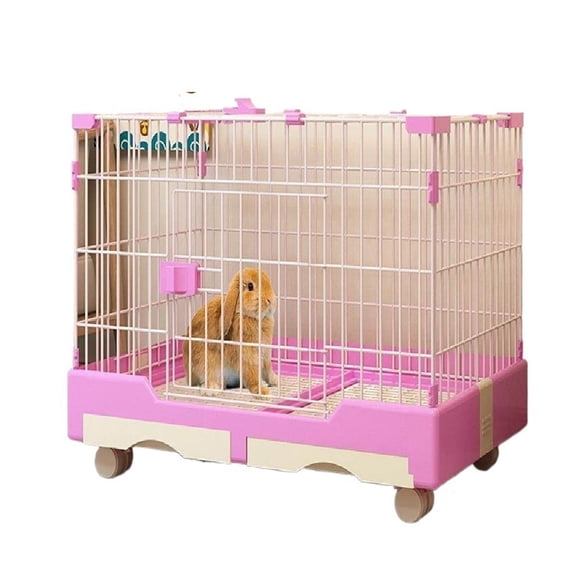 Ultimate Outdoor Pet Rabbit Cage Stylish Home Rabbit Villa Cozy Rabbit Nest for Happy Bunnies