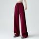 thumbnail image 2 of WILLBEST Pantalones Casuales elegantes para Mujer, con Pierna Ancha, Cintura Suelta y Bolsillos, Rectos y de Cintura Alta para Mayor Comodidad Diaria. Extra Grande, 2 of 5