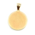 thumbnail image 4 of Ioka-14K Yellow Gold St. Jude Thaddeus Charm Pendant with 3.1mm Figaro 3+1 Chain Necklace - 20", 4 of 5