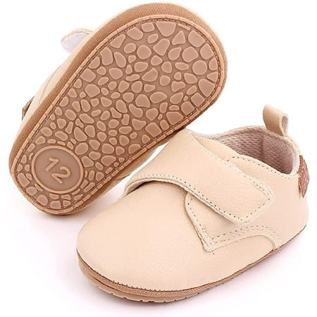 Infant Baby Boys Girls Loafers Classic PU Leather Wedding Dress Shoes Toddler Brogue Formal Flat Lazy Crib Oxford First Walking Christening Shoe