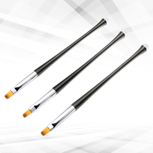 BESTYASH 3Ud Nail Art Pen Negro Para Dibujar Patrones Y Detalles Para