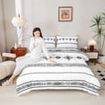 thumbnail image 4 of Castle Fairy Minimalist Aztec Full Size Comforter Sets,Bohemian Tribal Bedding Sets, 4 of 8