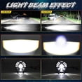 thumbnail image 4 of 5-3/4In 5.75 Inch Motorcycle LED Headlight with DRL Turn Signal for Dyna Low Rider Street Bob Iron 8, 4 of 5