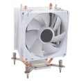 thumbnail image 4 of Enfriador de CPU de 9CM, 2 tubos de calor, luces coloridas, ventilador único de 3 cables, ventiladores de refrigeración de CPU para ordenador 775 1150 1151 1155 1156 1200 1700, 4 of 5