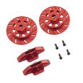 thumbnail image 1 of Disco de freno de aleación RC con soporte para piezas de actualización de rojo Sunnimix disco de freno de coche mini, 1 of 3