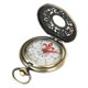thumbnail image 4 of Reloj de bolsillo con brújula de bronce Vintage, diseño de navegación para senderismo al aire libre, regalo para niños, brújula portátil de Metal Retro Kuyhfg Bienvenido a Kuyhfg, 4 of 5