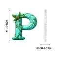 thumbnail image 3 of Wzzjkit 26 Alphabet Series 2D Acrylic Backpack Car Pendant Decoration Ornament, 3 of 7