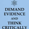thumbnail image 3 of CafePress - DEMAND EVIDENCE AND THINK CRITICALLY T Shirt - Men's Classic Graphic T-Shirt, 3 of 4