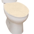 thumbnail image 2 of HOME WEAVERS Waterford Collection Cotton Toilet Lid Cover, 18" x 18", Ivory, 2 of 9