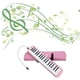 thumbnail image 5 of Melódica de 32/37 Teclas Yuarrent Instrumento de educación musical Rosa 37 clave, 5 of 6