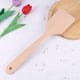 thumbnail image 2 of 2 espátulas de madera para cocina, antiadherentes, de madera de haya natural, prácticas palas planas (33,5 x 8 cm), 2 of 5