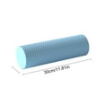 thumbnail image 2 of HuaHongSa Pack of 1 Foam Solid Yoga Column Solid Massage Roller Barre Pilates Stick Slimmings EVA Material Foam Roller Pink Sky Blue Free Size, 2 of 6