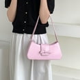 thumbnail image 5 of Yucurem Sweet Bow Shoulder Bag Y2k Purse Fashion Handbag Trendy Underarm Bag (Pink) Fashion shoulder bag (Pink), 5 of 7