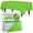 Lime Green, variant on Exquisite 54 Inch. x 100 Ft. Plastic Tablecloth Roll With Built In Slide Cutter - Lime Green