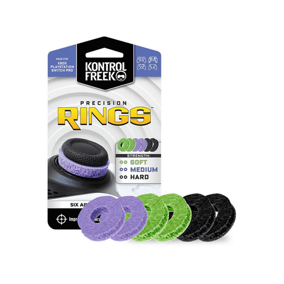 Kontrol Freek Precision Rings Mixed 6 Pack KontrolFreek Grips para control