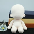 thumbnail image 2 of Customizable 20Cm Nude Cotton Doll Figure With Soft Stuffed Fabric For Craft Collector And Home Decoration Project, 2 of 8