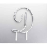 Silver Rhinestone Monogram, A