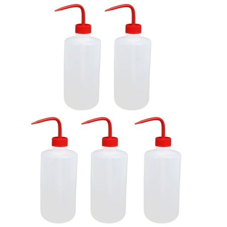 5pcs 500ml Plastic Beak Elbow Cleaning Spray Squeeze Bottle