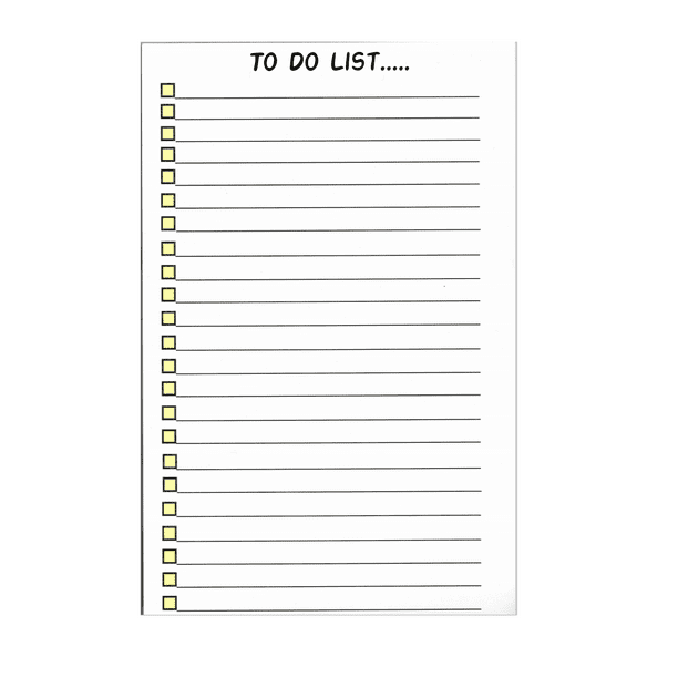 Magnolia Registers To Do List Notepad 50 Sheets 5 5 X 8 5 To Do S Tear Off Notepad Planning Memo Pad Planner Checklist Organizer Made In The Usa Walmart Com