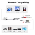 thumbnail image 2 of Cable adaptador Liaoan USB C a 2RCA estéreo tipo C de 1 m de largo, 2 of 6