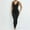 Black, variant on Sleeveless Yoga Jumpsuits for Women Tummy Control Workout Jumpsuits Athletic Romper Running Sportswear Elastic Tight Jumpsuits