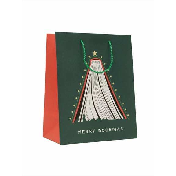 Merry Bookmas Gift Bag (Large), (Other)